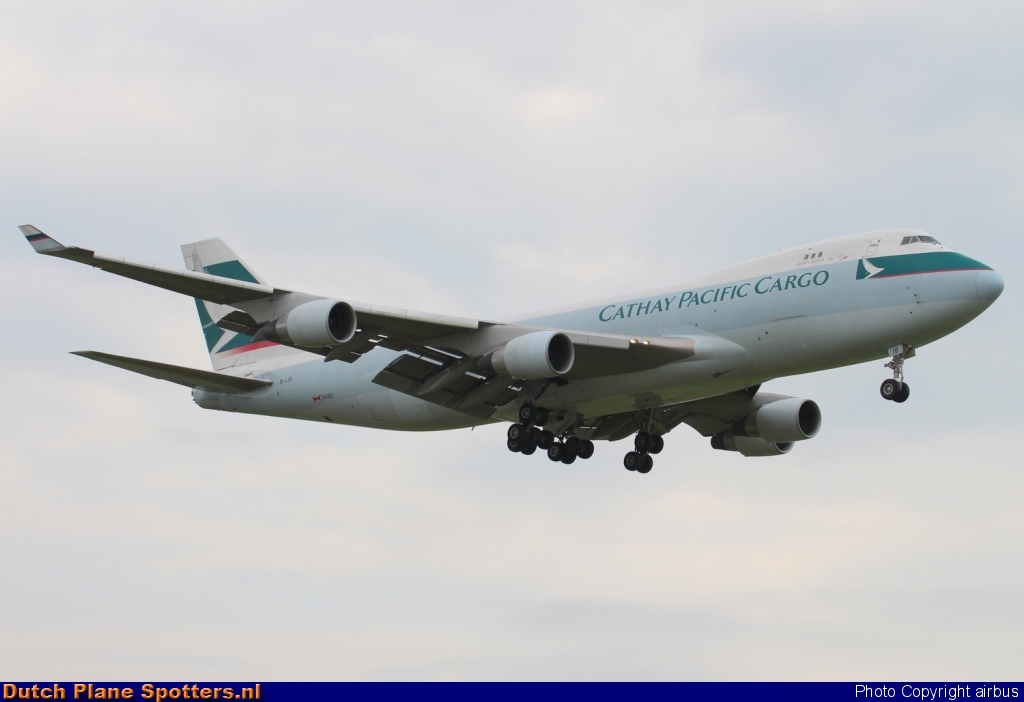 B-LIB Boeing 747-400 Cathay Pacific Cargo by airbus