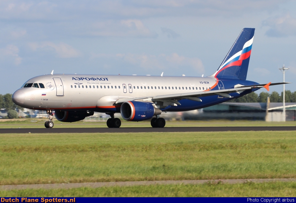 VQ-BCM Airbus A320 Aeroflot - Russian Airlines by airbus