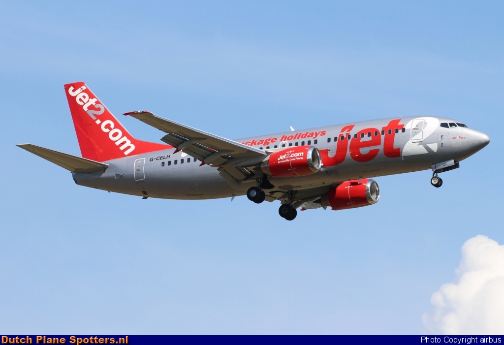 G-CELH Boeing 737-300 Jet2 by airbus