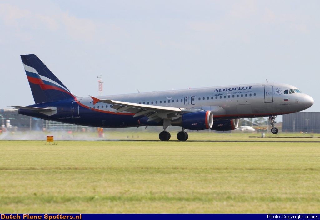 VP-BDK Airbus A320 Aeroflot - Russian Airlines by airbus