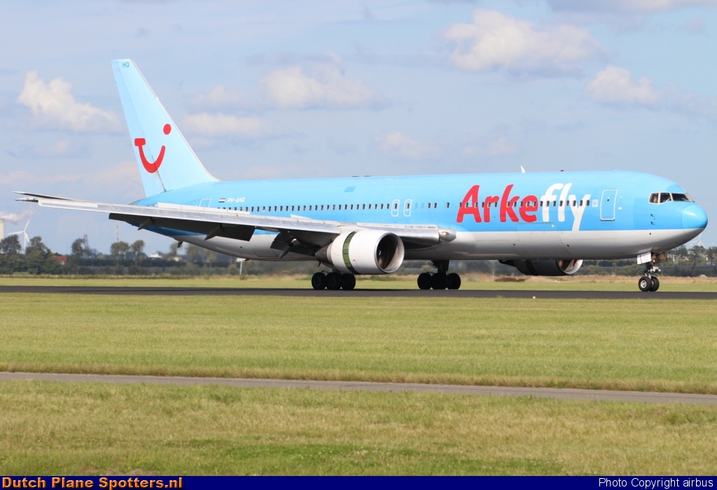 PH-AHQ Boeing 767-300 ArkeFly by airbus