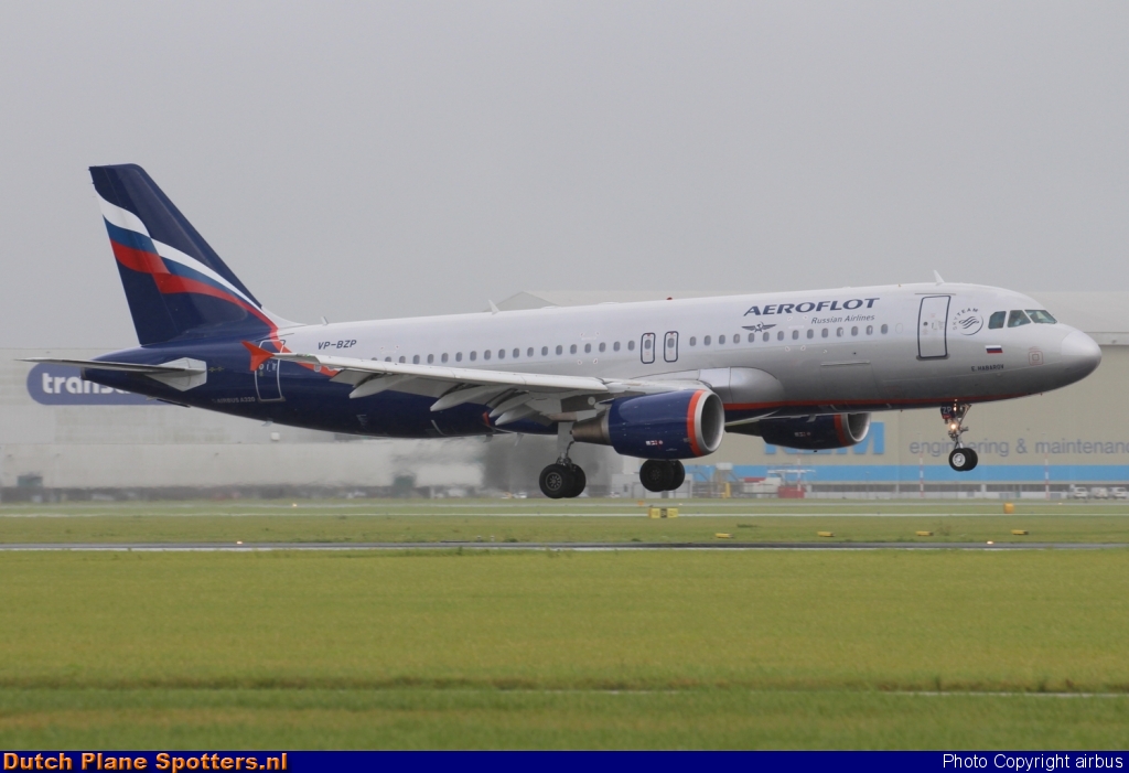 VP-BZP Airbus A320 Aeroflot - Russian Airlines by airbus
