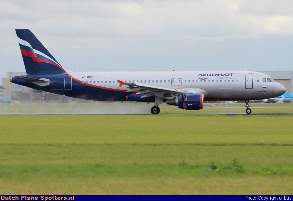 VP-BRY Airbus A320 Aeroflot - Russian Airlines by airbus