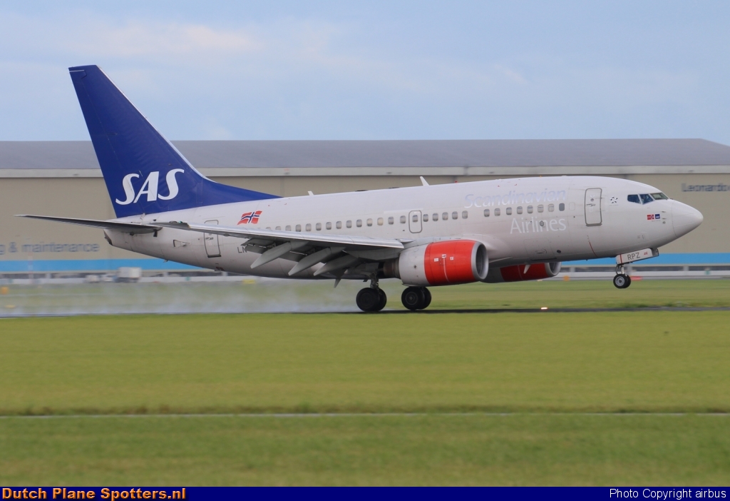 LN-RPZ Boeing 737-600 SAS Scandinavian Airlines by airbus