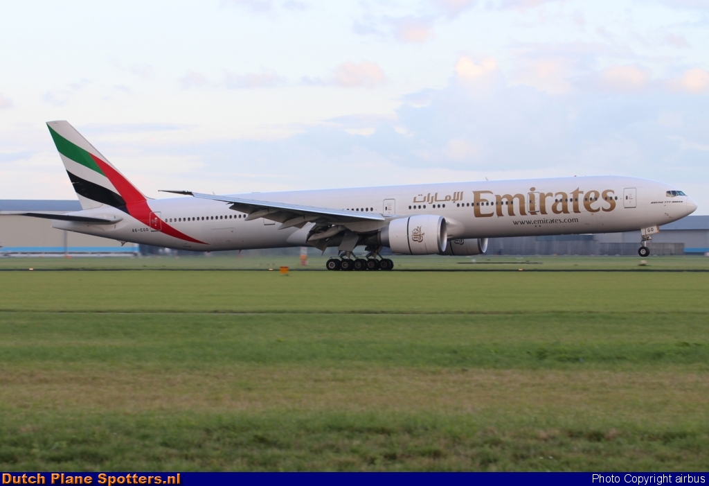 A6-EGO Boeing 777-300 Emirates by airbus