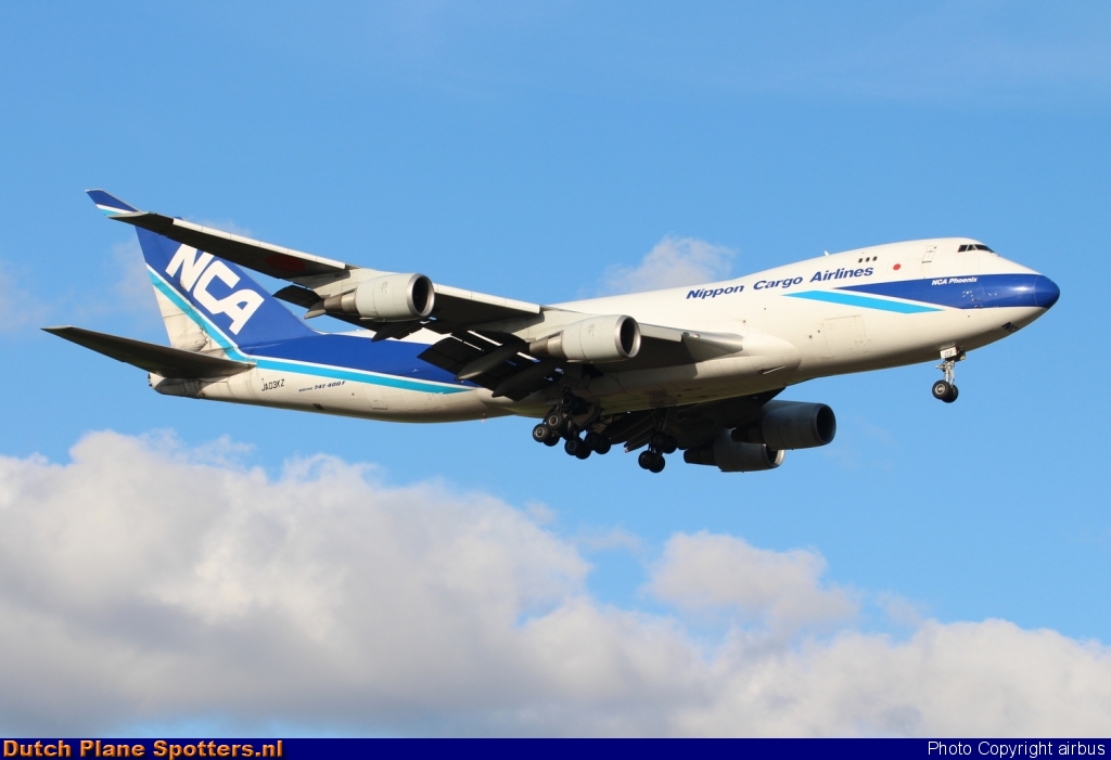 JA03KZ Boeing 747-400 Nippon Cargo Airlines by airbus