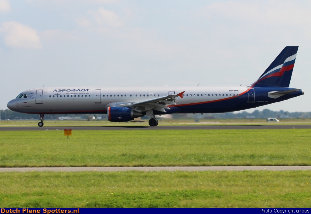 VQ-BOH Airbus A321 Aeroflot - Russian Airlines by airbus
