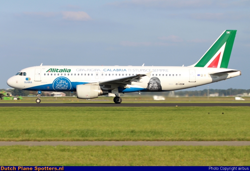 EI-DSM Airbus A320 Alitalia by airbus