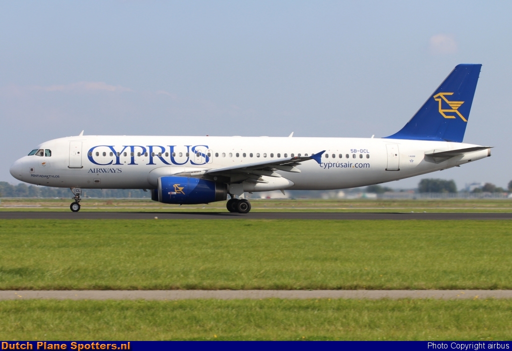 5B-DCL Airbus A320 Cyprus Airways by airbus