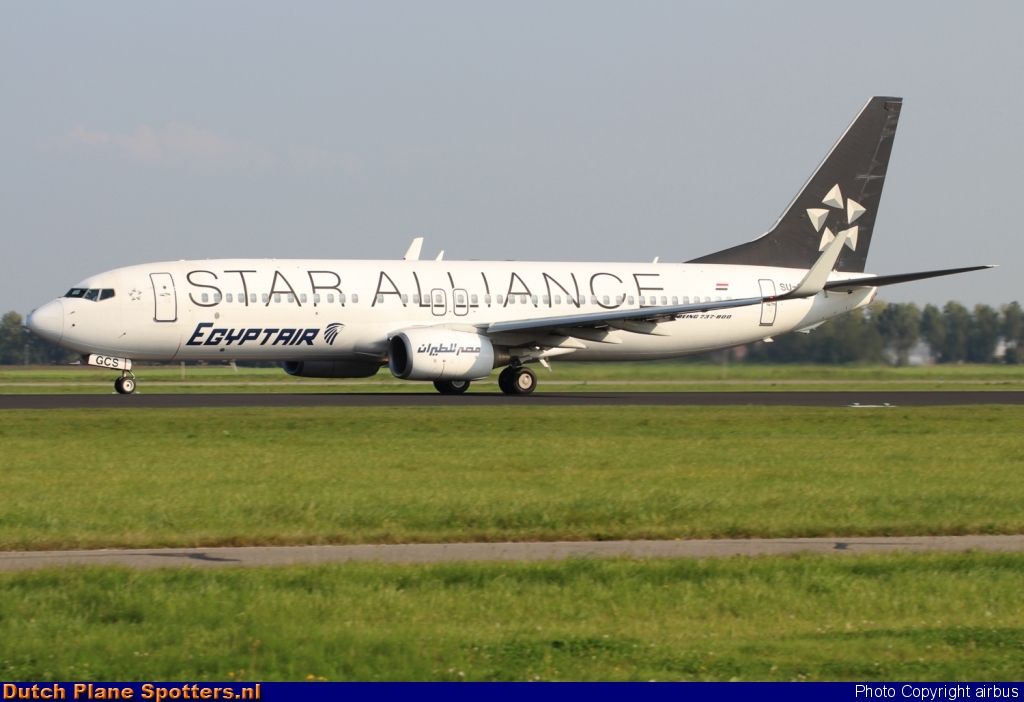 SU-GCS Boeing 737-800 Egypt Air by airbus