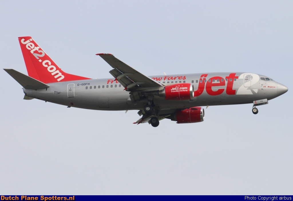 G-GDFH Boeing 737-300 Jet2 by airbus