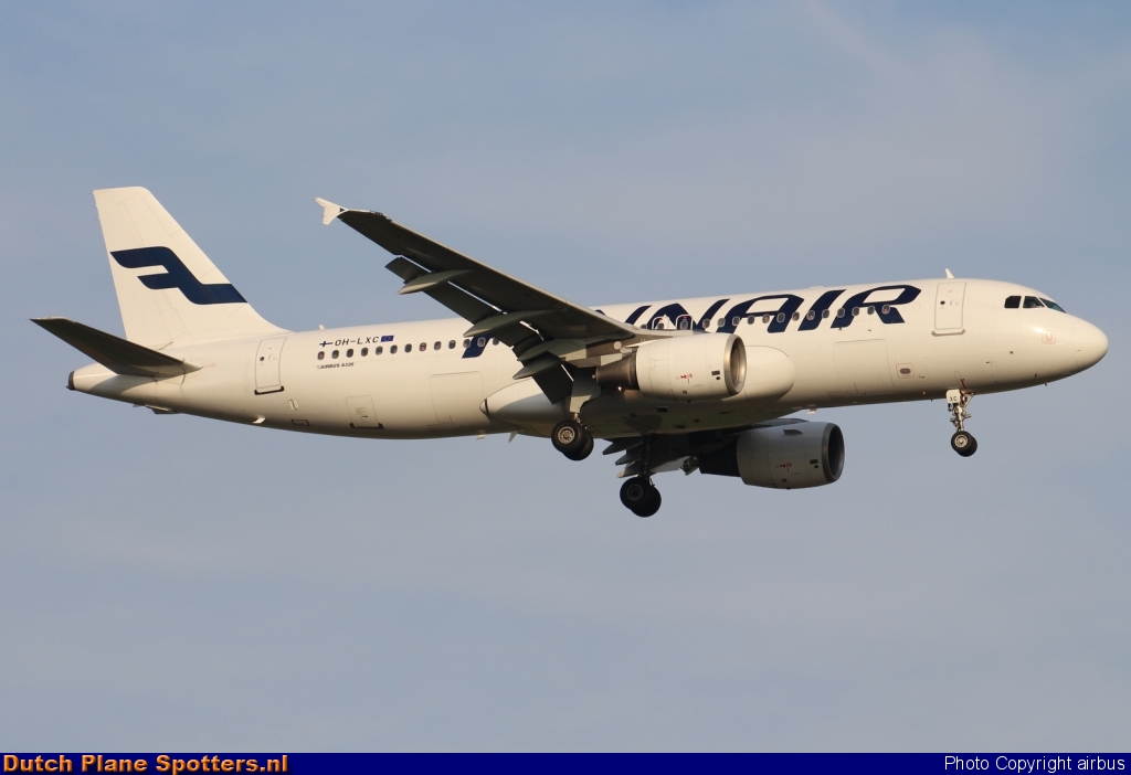 OH-LXC Airbus A320 Finnair by airbus