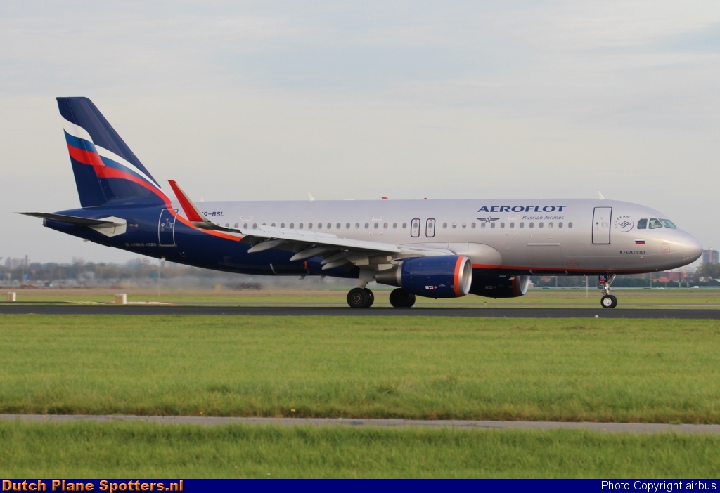 VQ-BSL Airbus A320 Aeroflot - Russian Airlines by airbus