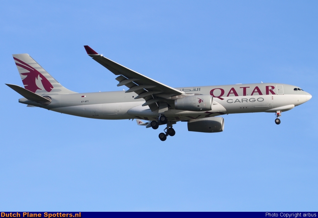 A7-AFY Airbus A330-200 Qatar Airways Cargo by airbus