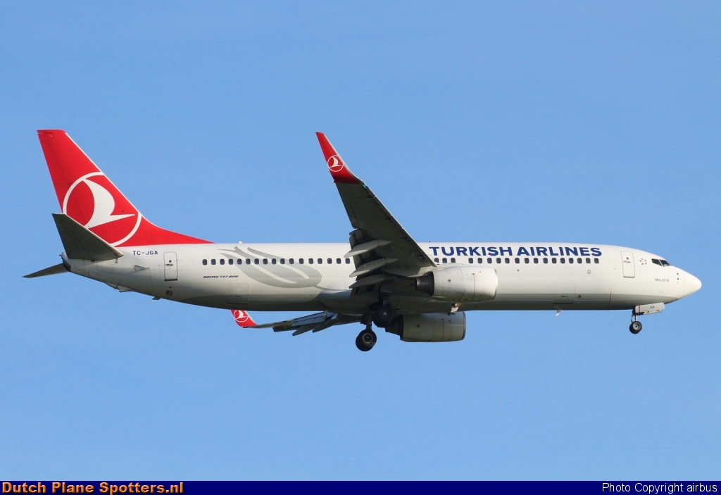 TC-JGA Boeing 737-800 Turkish Airlines by airbus