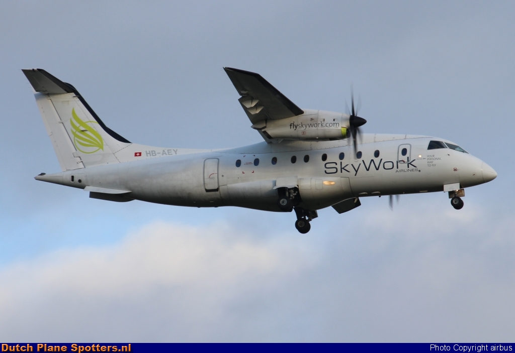 HB-AEY Dornier Do-328 Sky Work Airlines by airbus