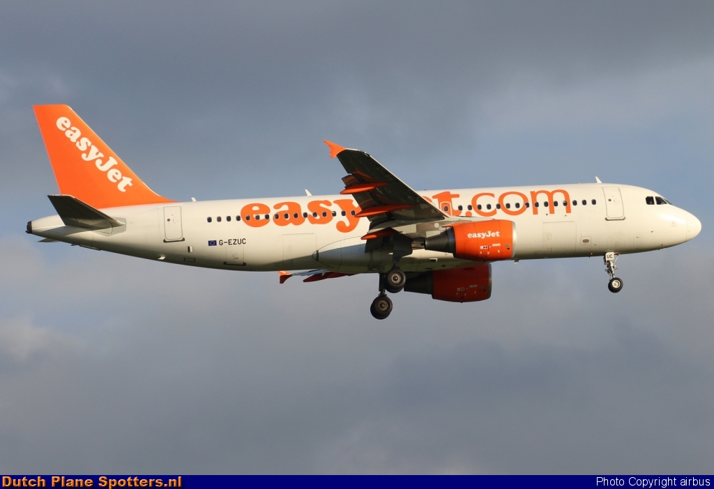 G-EZUC Airbus A320 easyJet by airbus