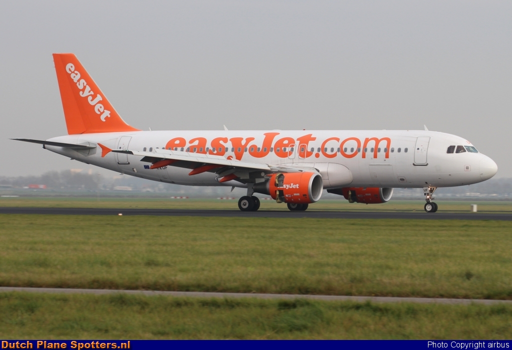 G-EZUF Airbus A320 easyJet by airbus