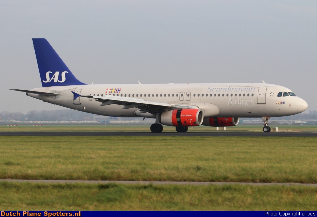 SE-RJF Airbus A320 SAS Scandinavian Airlines by airbus