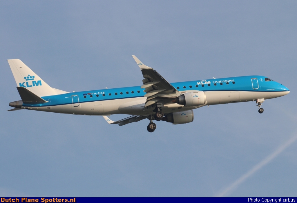 PH-EZB Embraer 190 KLM Cityhopper by airbus