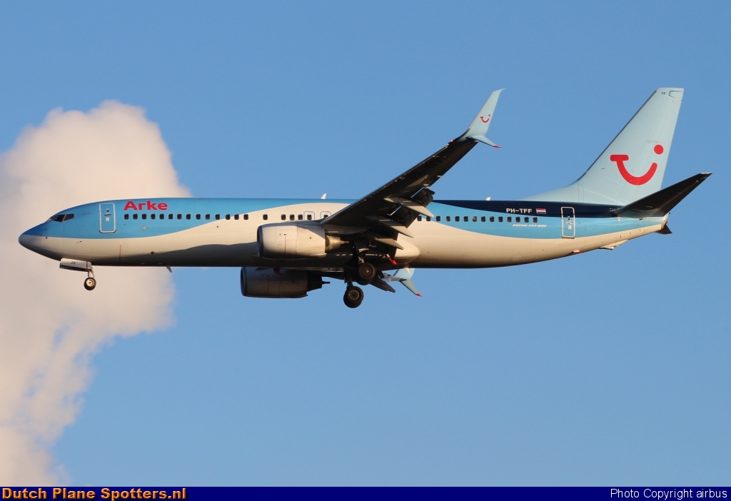 PH-TFF Boeing 737-800 ArkeFly by airbus
