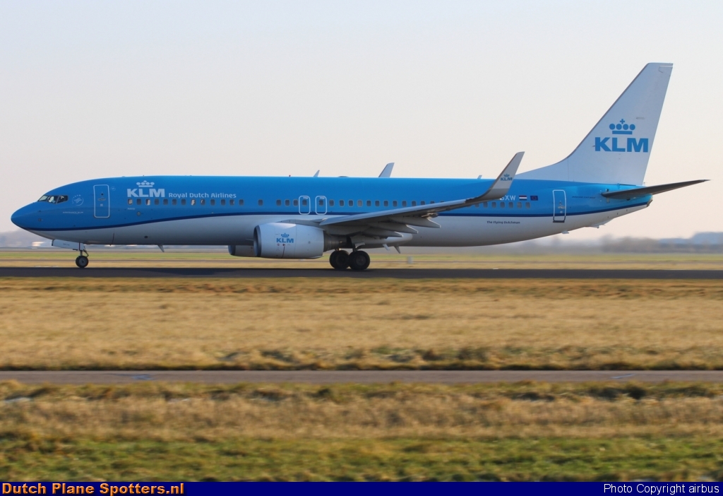 PH-BXW Boeing 737-800 KLM Royal Dutch Airlines by airbus