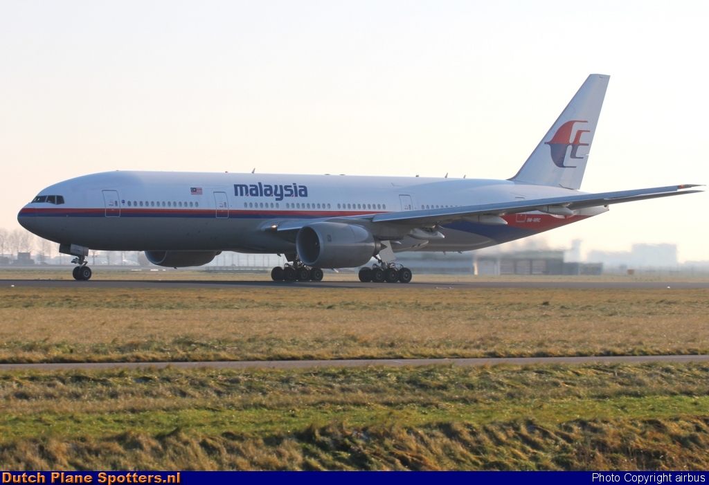 9M-MRC Boeing 777-200 Malaysia Airlines by airbus