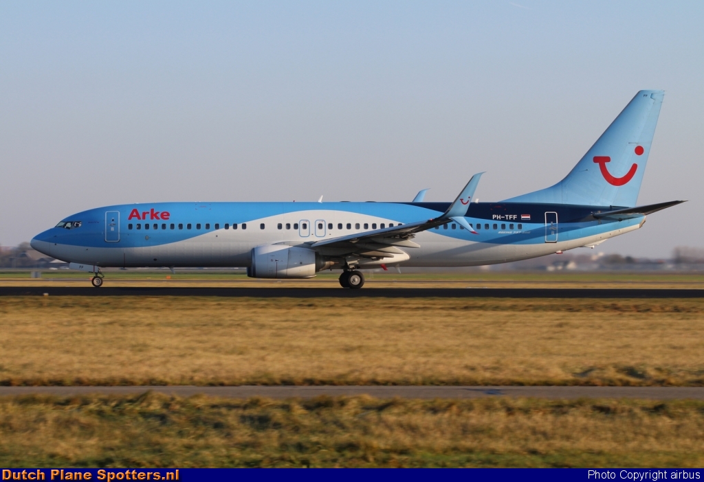 PH-TFF Boeing 737-800 ArkeFly by airbus