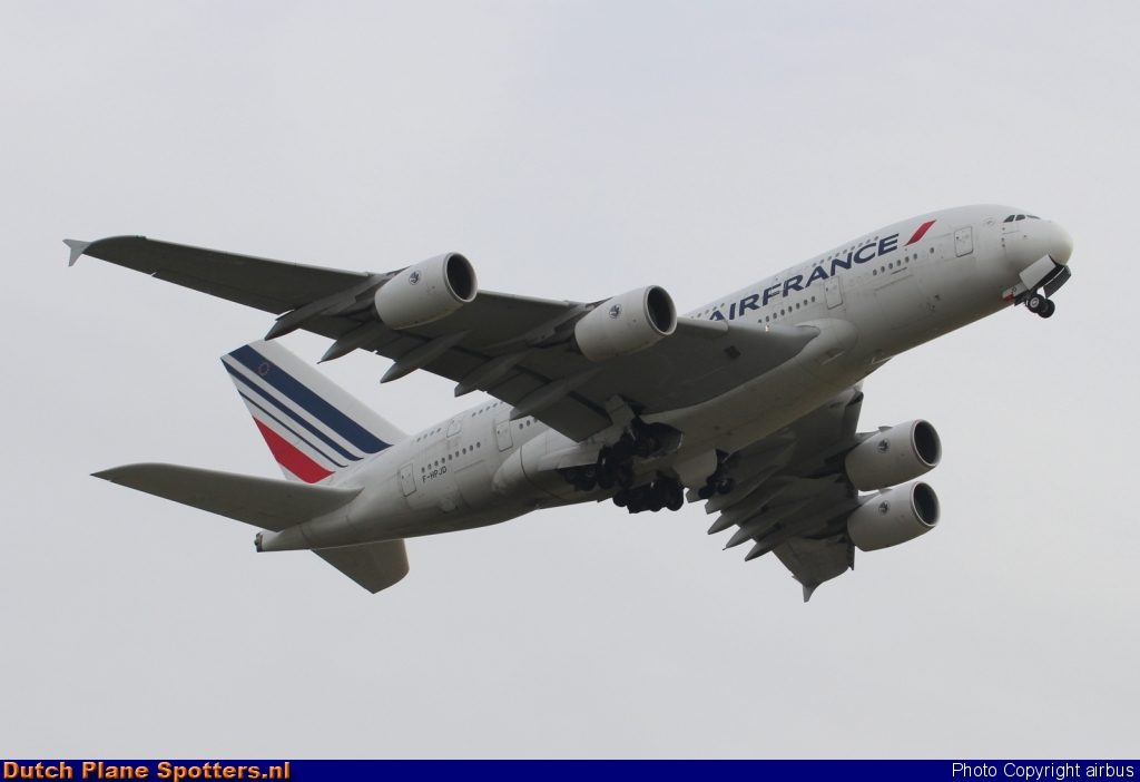 F-HPJD Airbus A380-800 Air France by airbus