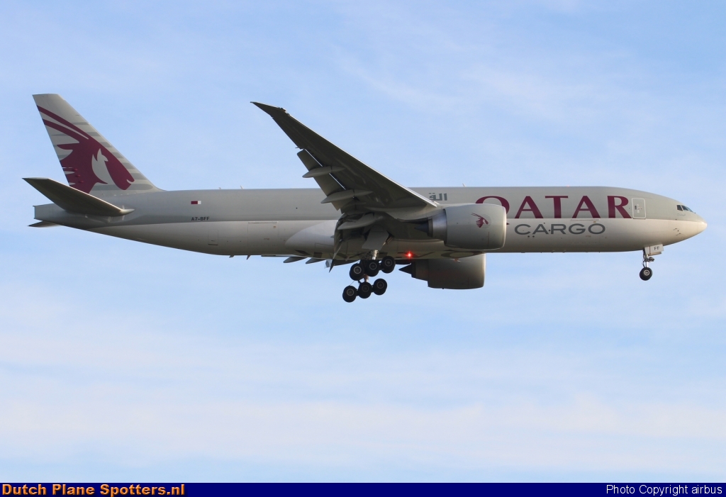 A7-BFF Boeing 777-F Qatar Airways Cargo by airbus