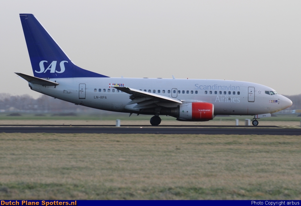 LN-RPA Boeing 737-600 SAS Scandinavian Airlines by airbus