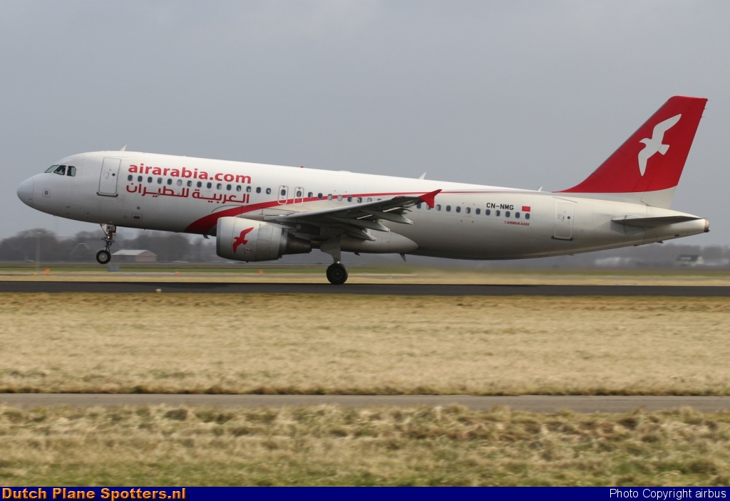 CN-NMG Airbus A320 Air Arabia Maroc by airbus