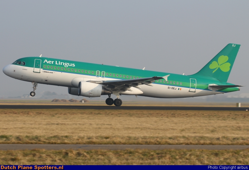 EI-DEJ Airbus A320 Aer Lingus by airbus