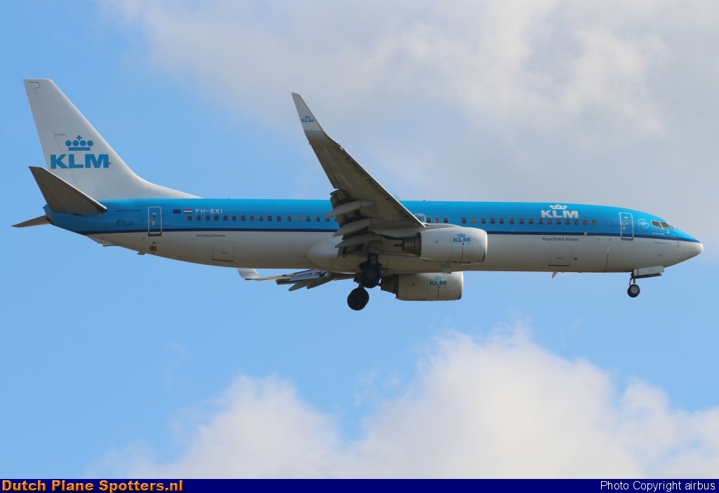 PH-BXI Boeing 737-800 KLM Royal Dutch Airlines by airbus