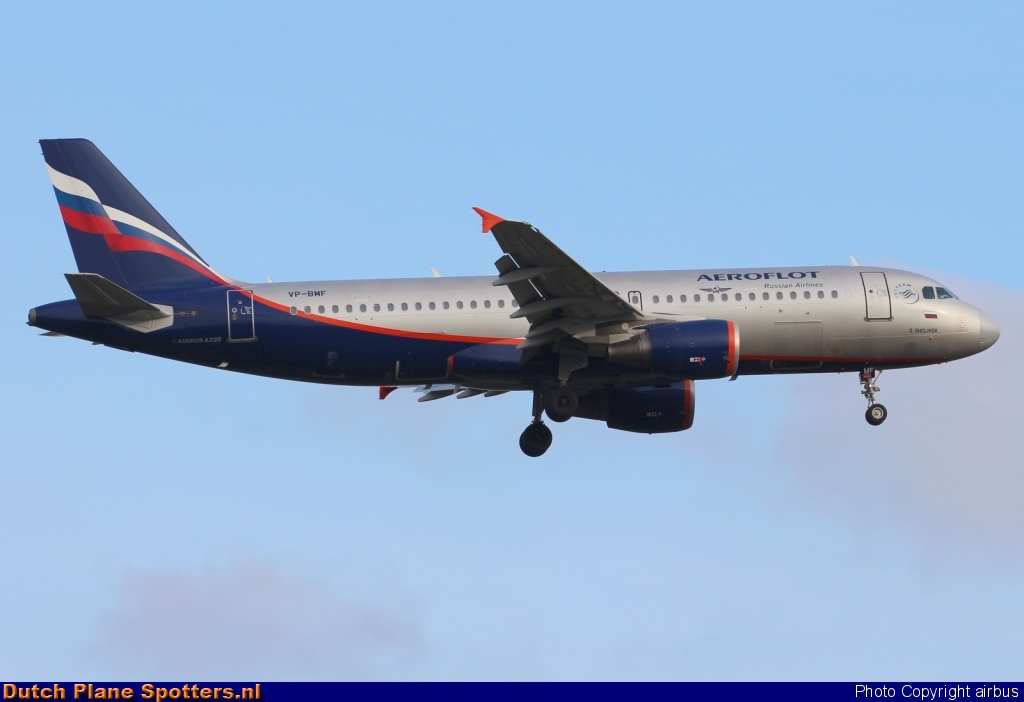 VP-BMF Airbus A320 Aeroflot - Russian Airlines by airbus