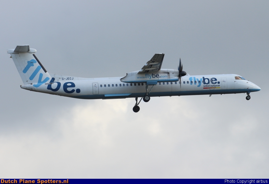G-JECJ Bombardier Dash 8-Q400 Flybe by airbus