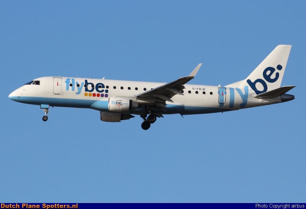 G-FBJE Embraer 175 Flybe by airbus