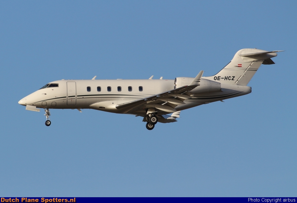 OE-HCZ Bombardier BD-100 Challenger 300 Private by airbus