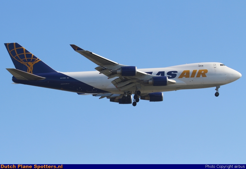N415MC Boeing 747-400 Atlas Air by airbus