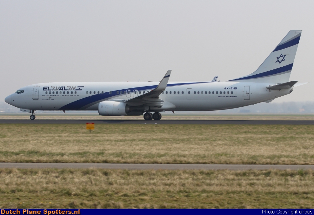 4X-EHB Boeing 737-900 El Al Israel Airlines by airbus