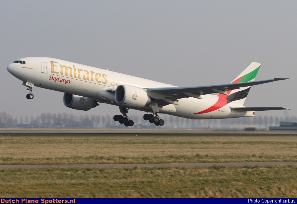 A6-EFN Boeing 777-F Emirates Sky Cargo by airbus