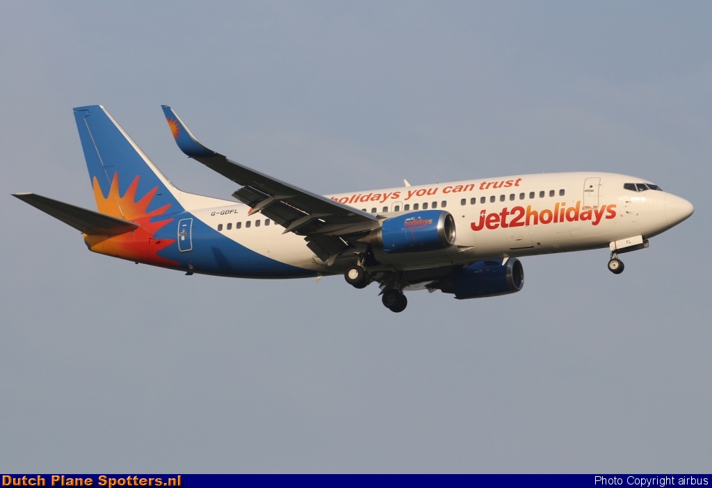G-GDFL Boeing 737-300 Jet2 by airbus