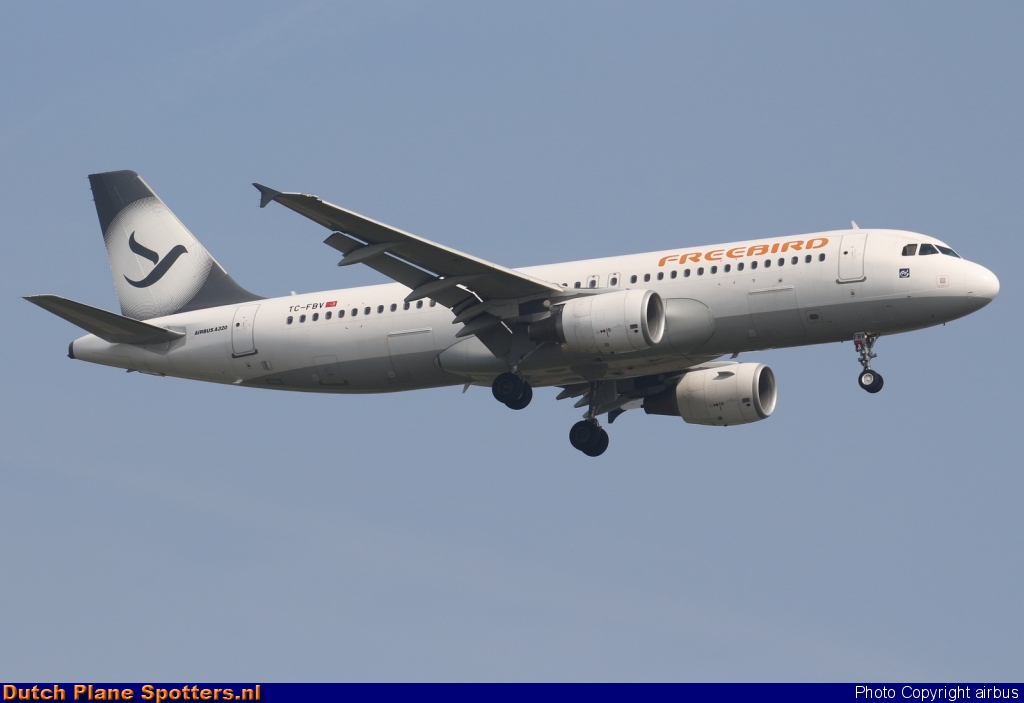 TC-FBV Airbus A320 Freebird Airlines by airbus