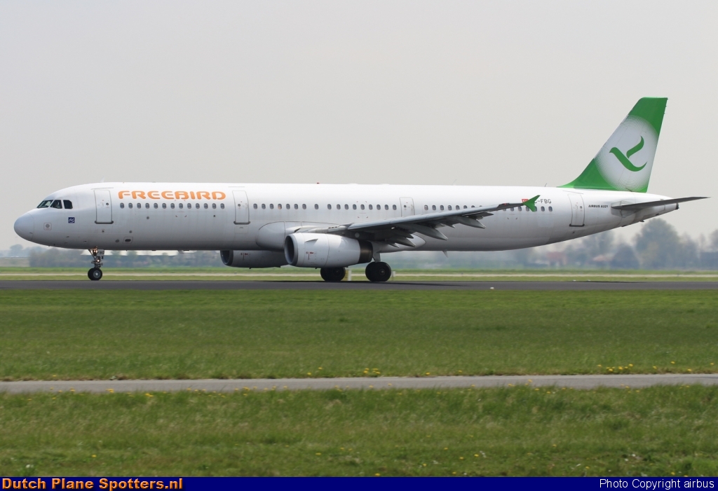 TC-FBG Airbus A321 Freebird Airlines by airbus