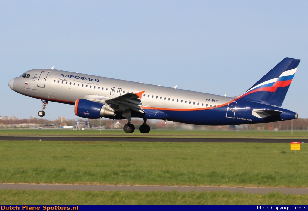VQ-BAY Airbus A320 Aeroflot - Russian Airlines by airbus