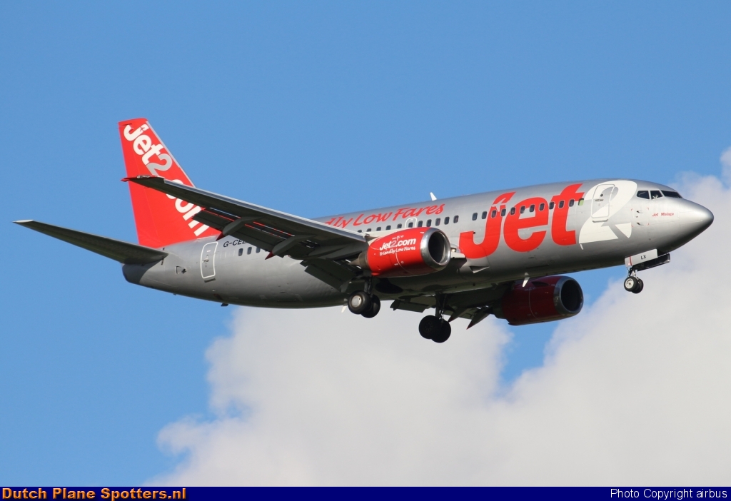 G-CELX Boeing 737-300 Jet2 by airbus