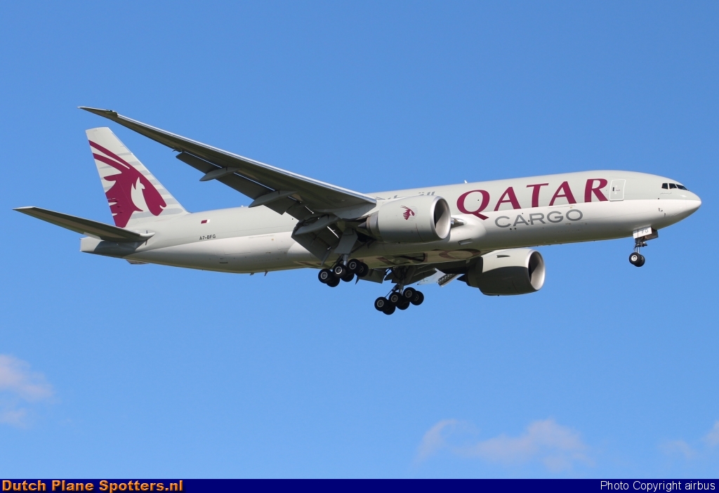 A7-BFG Boeing 777-F Qatar Airways Cargo by airbus