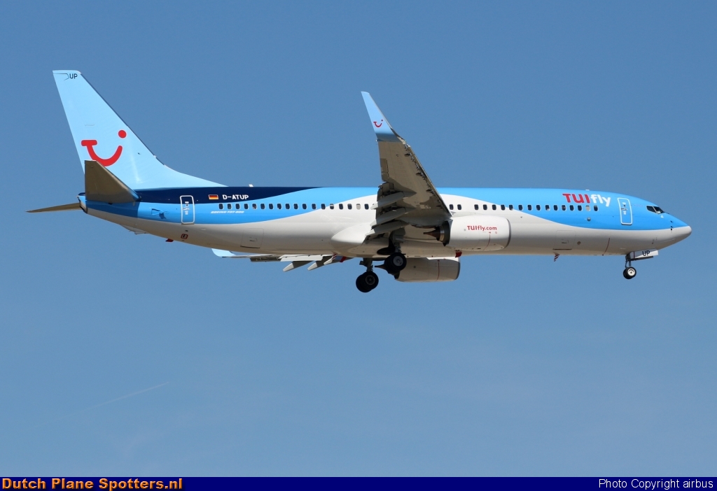 D-ATUP Boeing 737-800 TUIFly by airbus