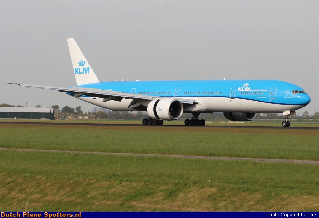 PH-BVN Boeing 777-300 KLM Royal Dutch Airlines by airbus