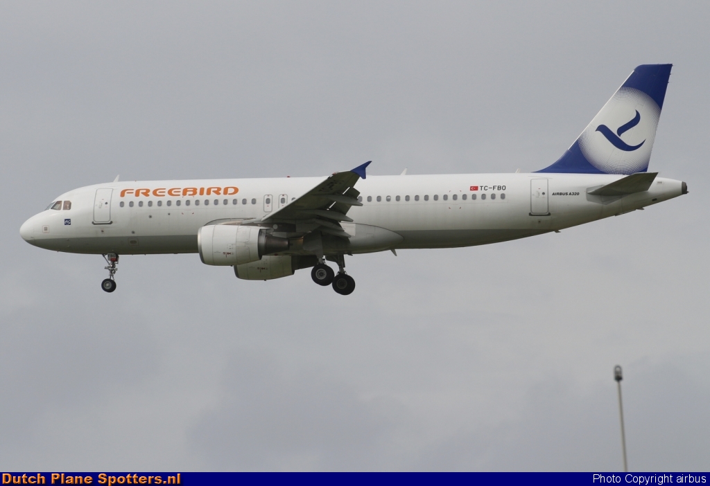 TC-FBO Airbus A320 Freebird Airlines by airbus